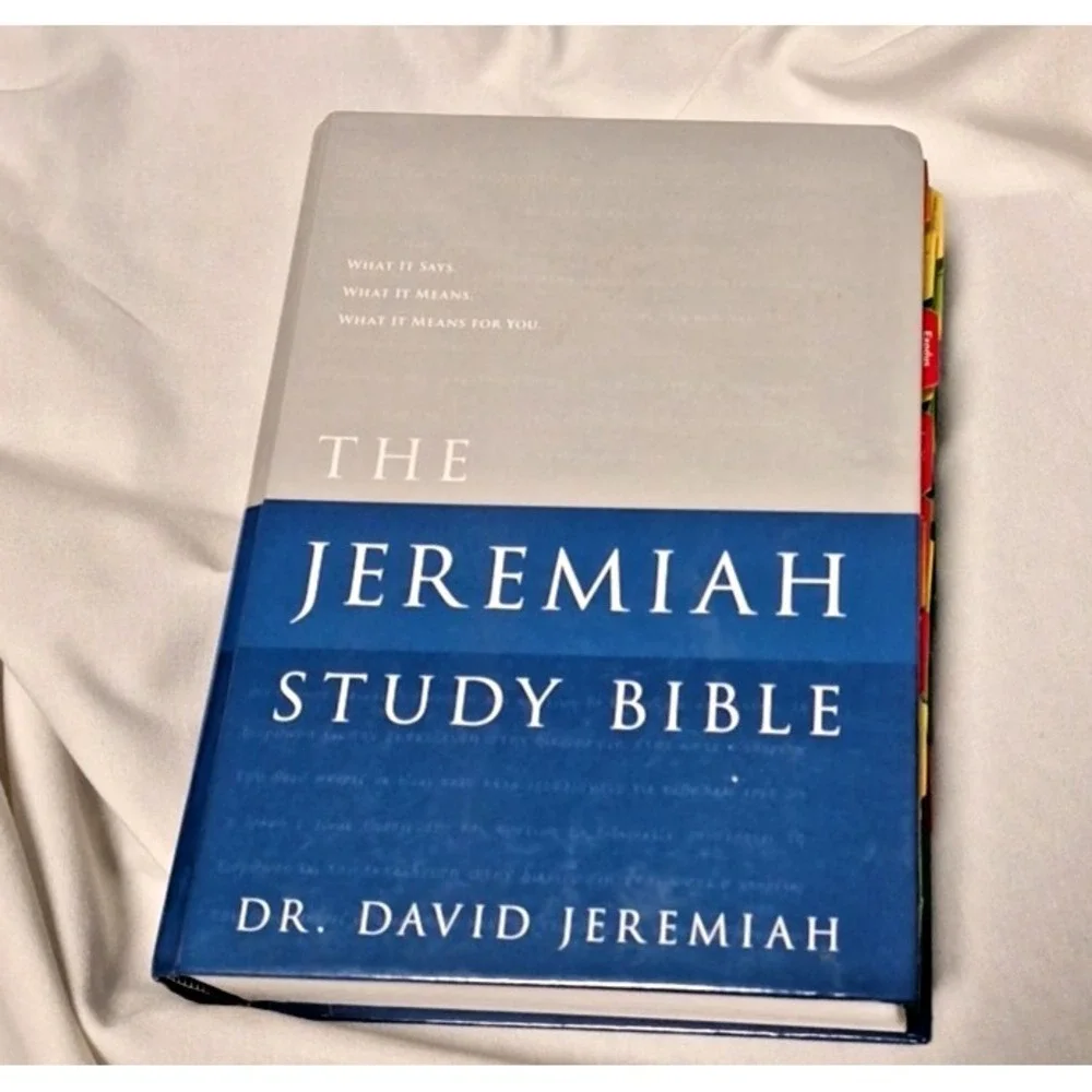 The Jeremiah Study Bible-NIV: What It Says. What It Means. What It Means for You